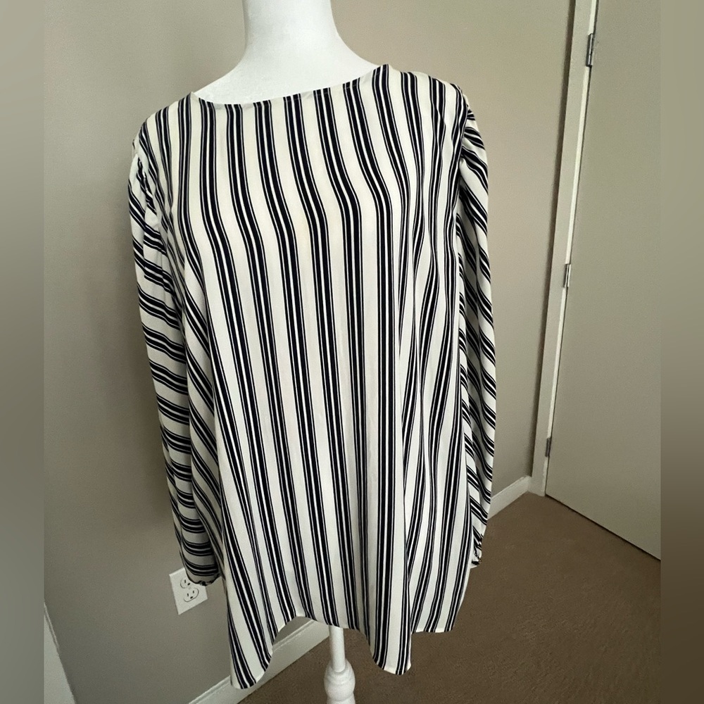 EUC LOFT Striped Blouse